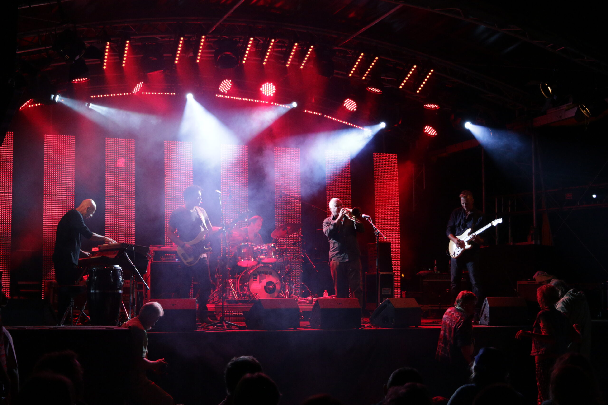 in concert